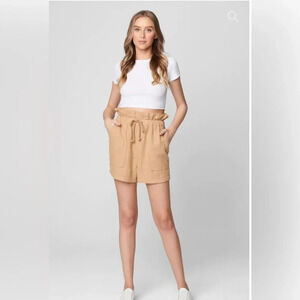 Blank NYC Paperbag short sz Small NWT